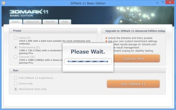 Windows8で3DMark11を動作させる