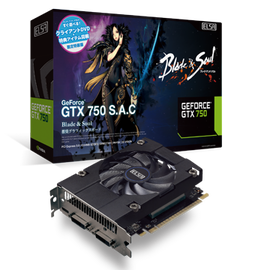 ELSA GEFORCE GTX 750 1GB S.A.C B&S推奨モデル